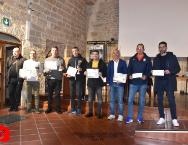 Premiazione del Circuito “Grande Salento 2024” a Mesagne